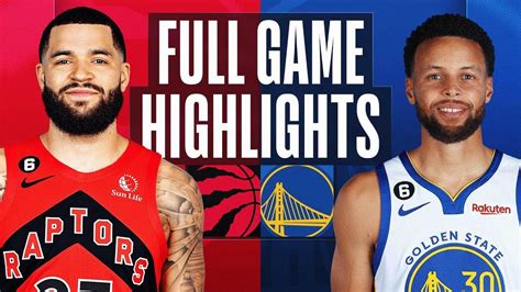 raptors vs warriors.